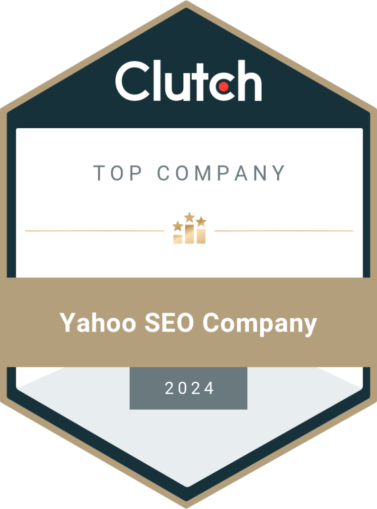 Top Yahoo SEO company by clutch